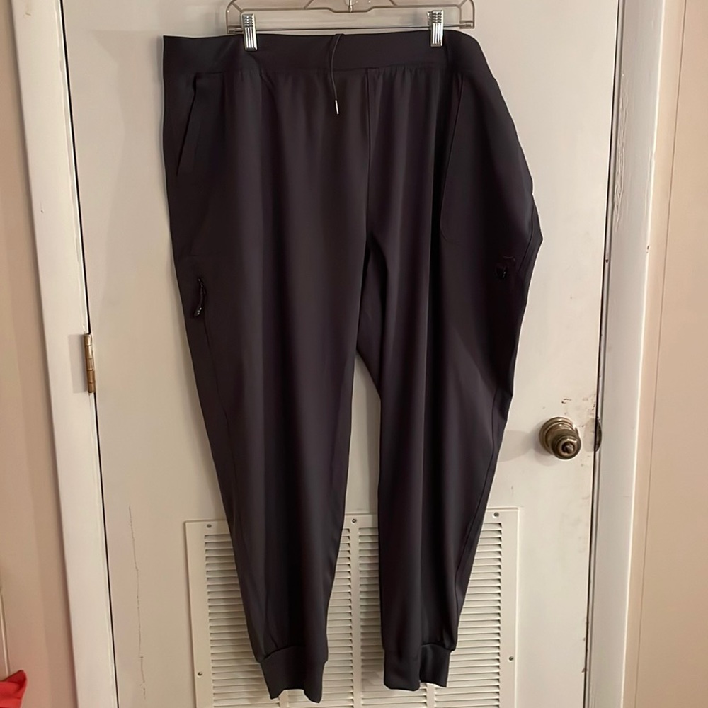Scrub pants-jogger - pewter (charcoal gray)